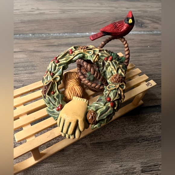 Hallmark NEW 2010 Christmas Ornament “Season of Beauty” by Marjolein Bastin - Picture 4 of 9